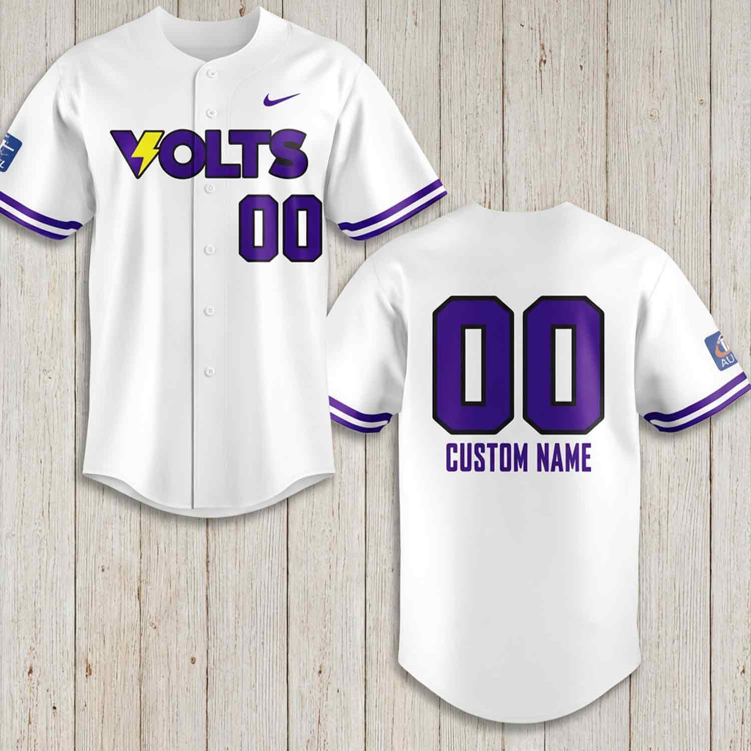 2025 Volts Professional Softball Team Special Baseball Jersey