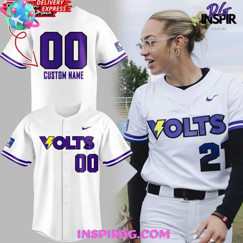 2025 Volts Professional Softball Team Special Baseball Jersey
