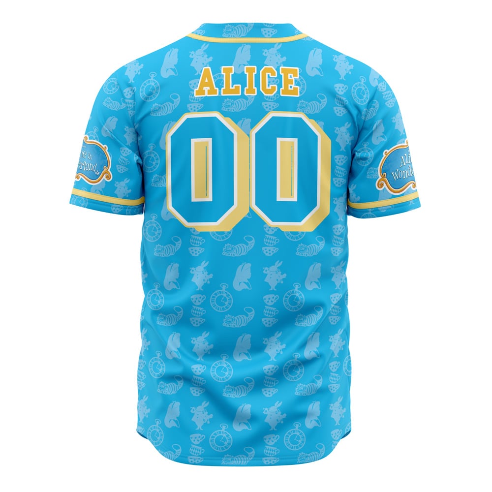Alice In Wonderland V2 Baseball Jersey