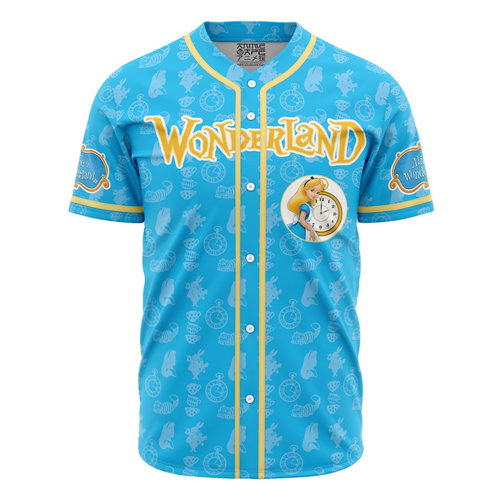 Alice In Wonderland V2 Baseball Jersey