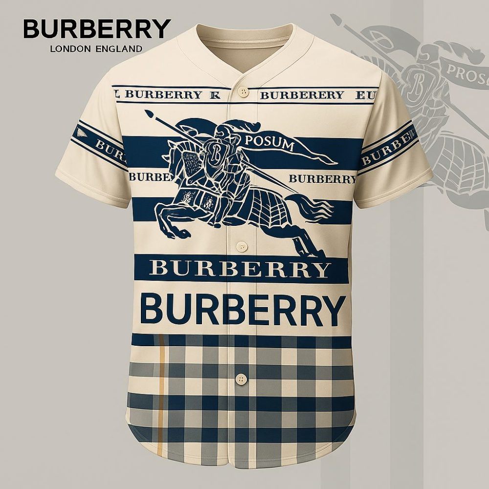 Burberry Limited Edition Baseball Jersey - Lx-Bjbbr2025063
