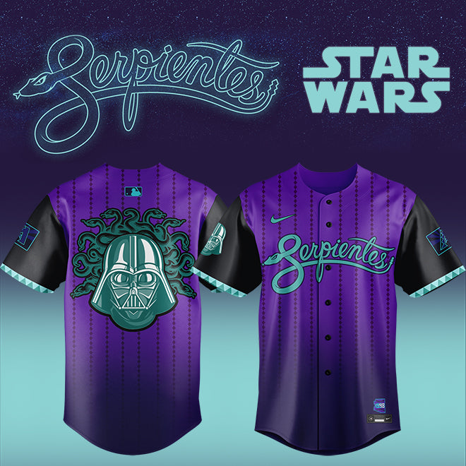 Limited Edition Star Wars Serpientes Jersey - Dark Side Style, Perfect Gift For Fans!