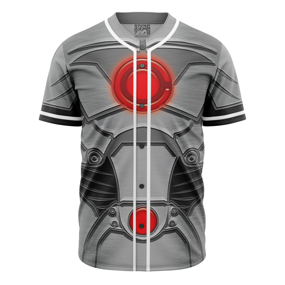 Futuristic Robot Baseball Jersey - Stylish 3D Graphic Shirt For Sci-Fi Fans