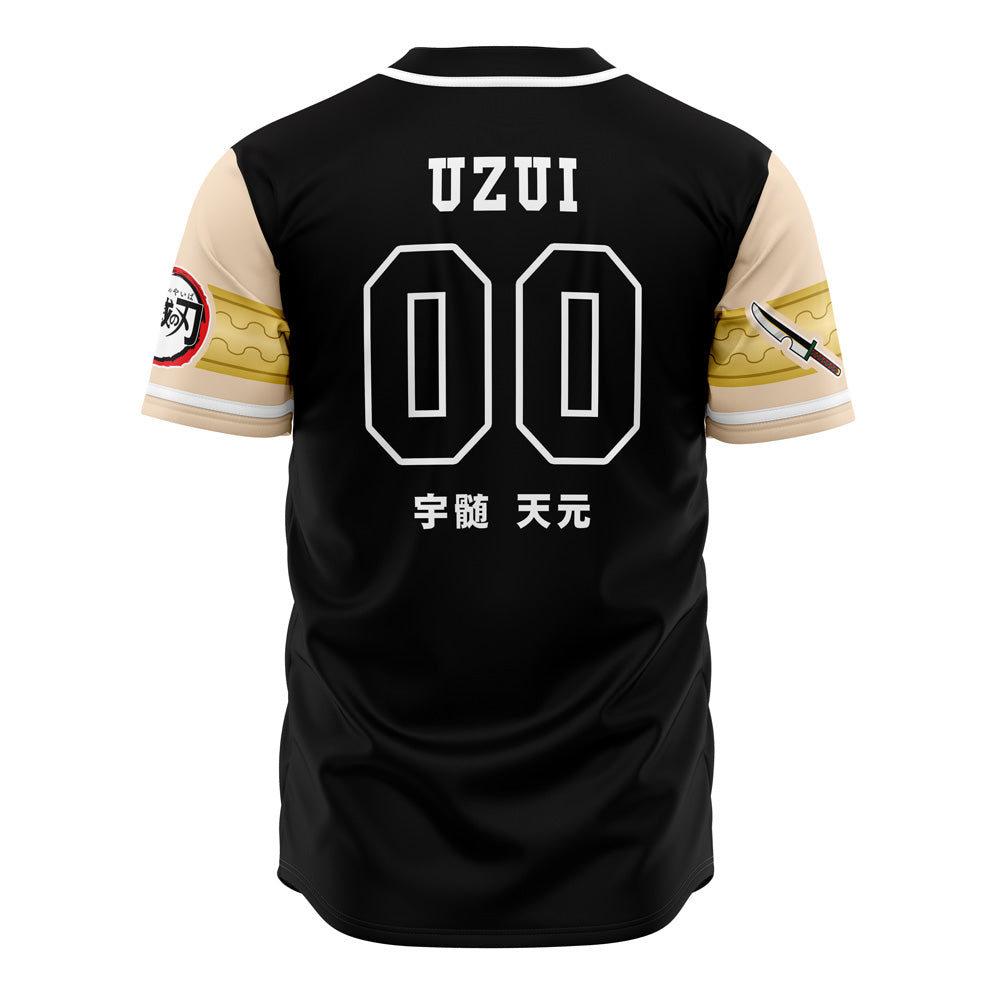 Anime-Inspired Black Baseball Jersey - Stylish &amp; Comfortable Sportswear