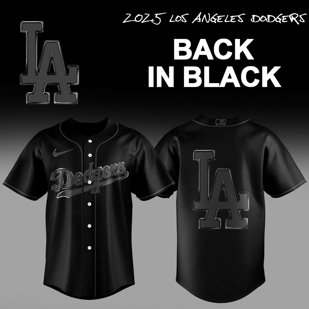 2025 Limited Edition Los Angeles Black Jersey - Stylish &amp; Iconic Design