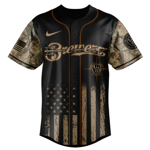 Limited Edition Milwaukee Hunting Jersey – Camo Design, Perfect Gift For Outdoor Enthusiasts