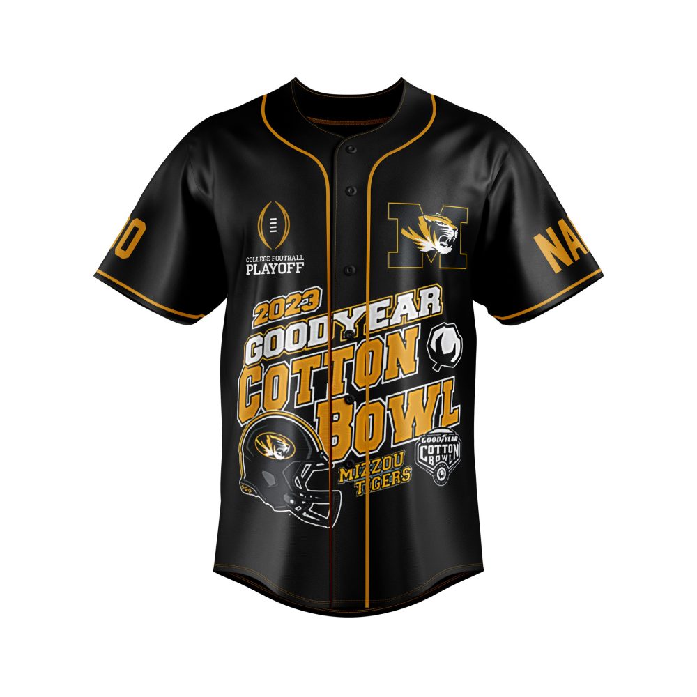 2023 Cotton Bowl Mizzou Tigers Jersey – Limited Edition Football Fan Gear