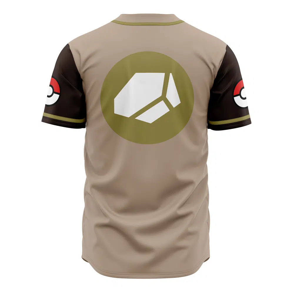 Stylish Stone Edges Baseball Jersey – Perfect For Anime &amp; Gaming Fans