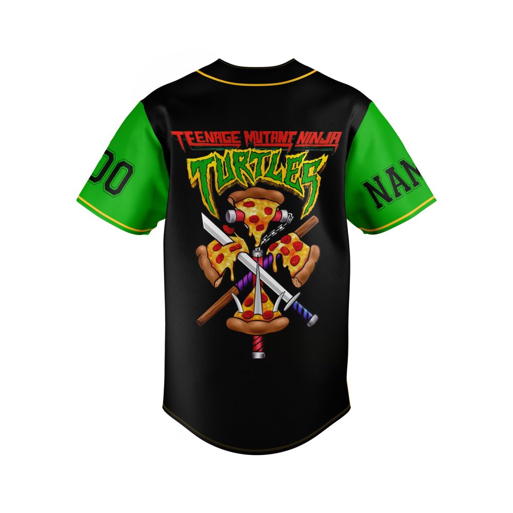 Retro Hawaiian Pizza Baseball Jersey – Fun Graphic Tee For Pizza Lovers