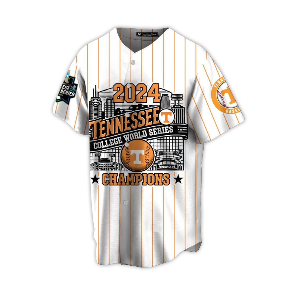 2024 Tennessee Volunteers College World Series Champions Jersey - Limited Edition Fan Gear