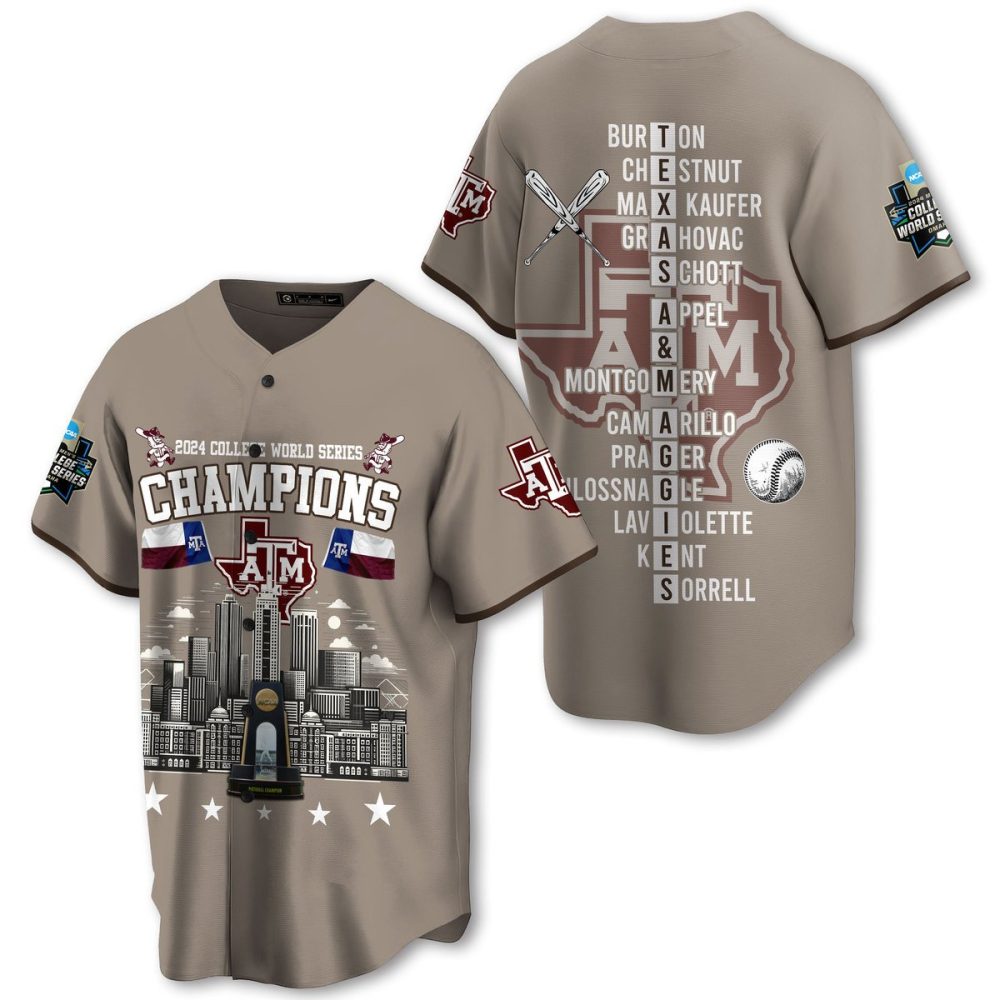 2024 College World Series Champions Jersey – Limited Edition Fan Collectible