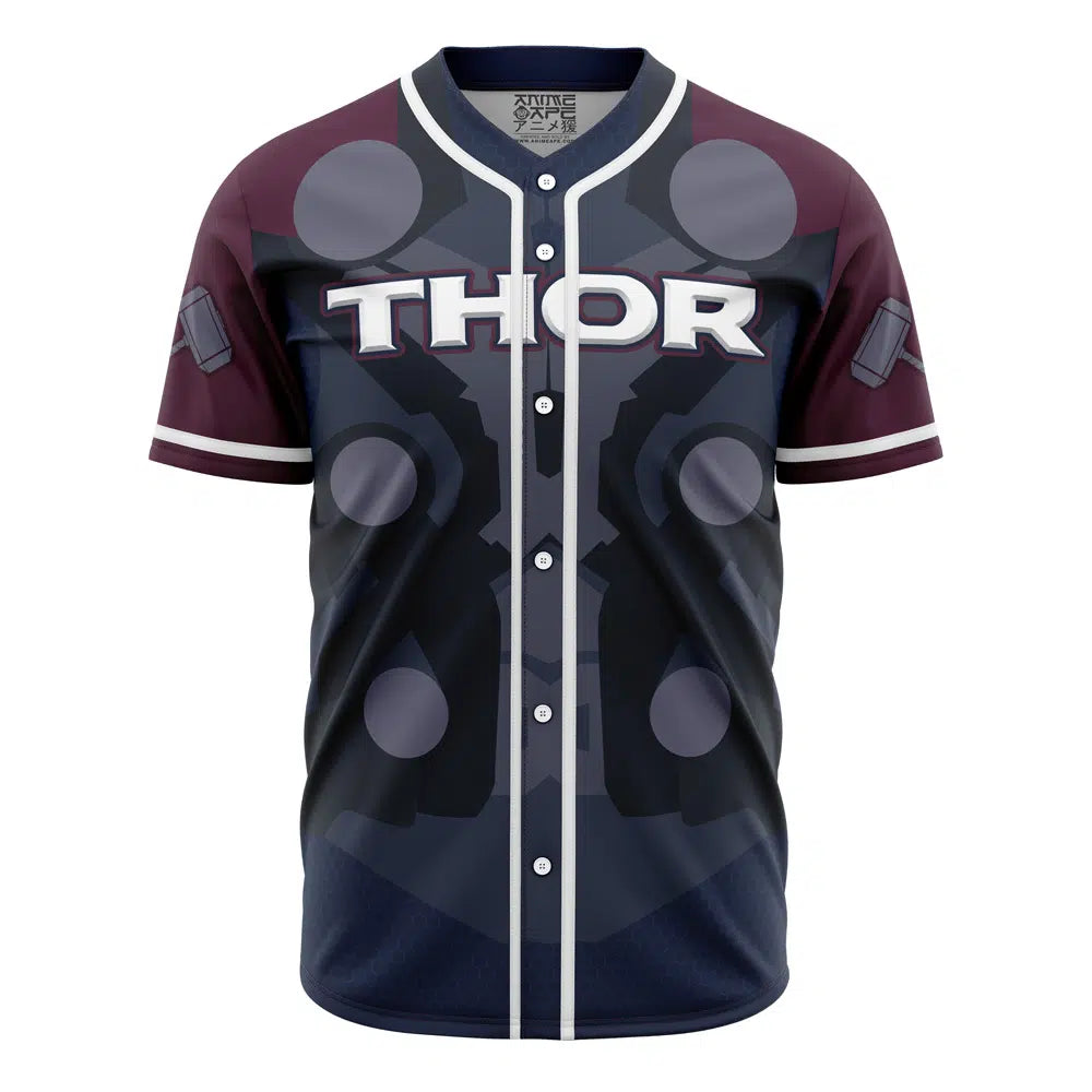 Thor-Inspired Baseball Jersey - Unisex, Stylish &amp; Comfortable Sportswear