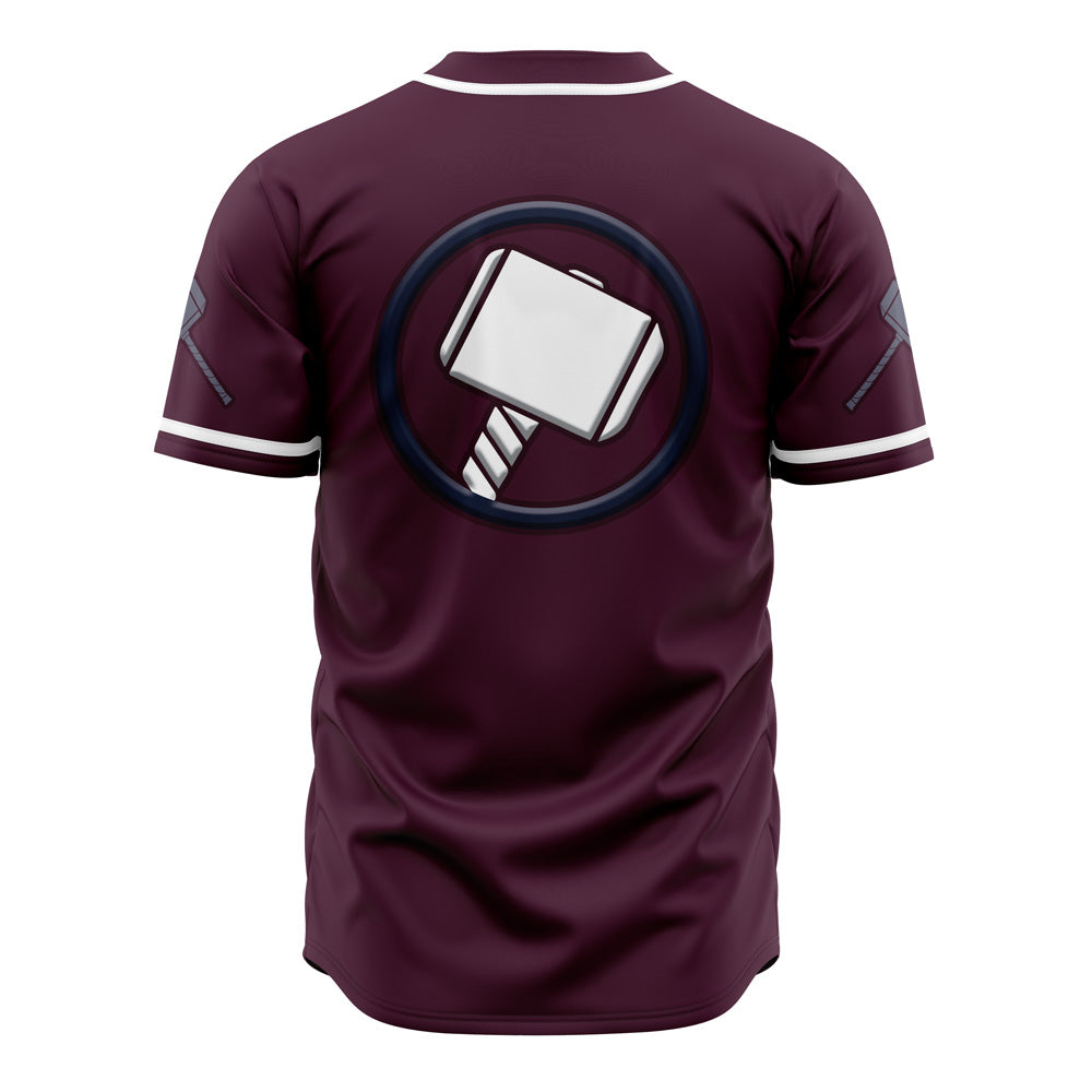 Thor-Inspired Baseball Jersey - Unisex, Stylish &amp; Comfortable Sportswear