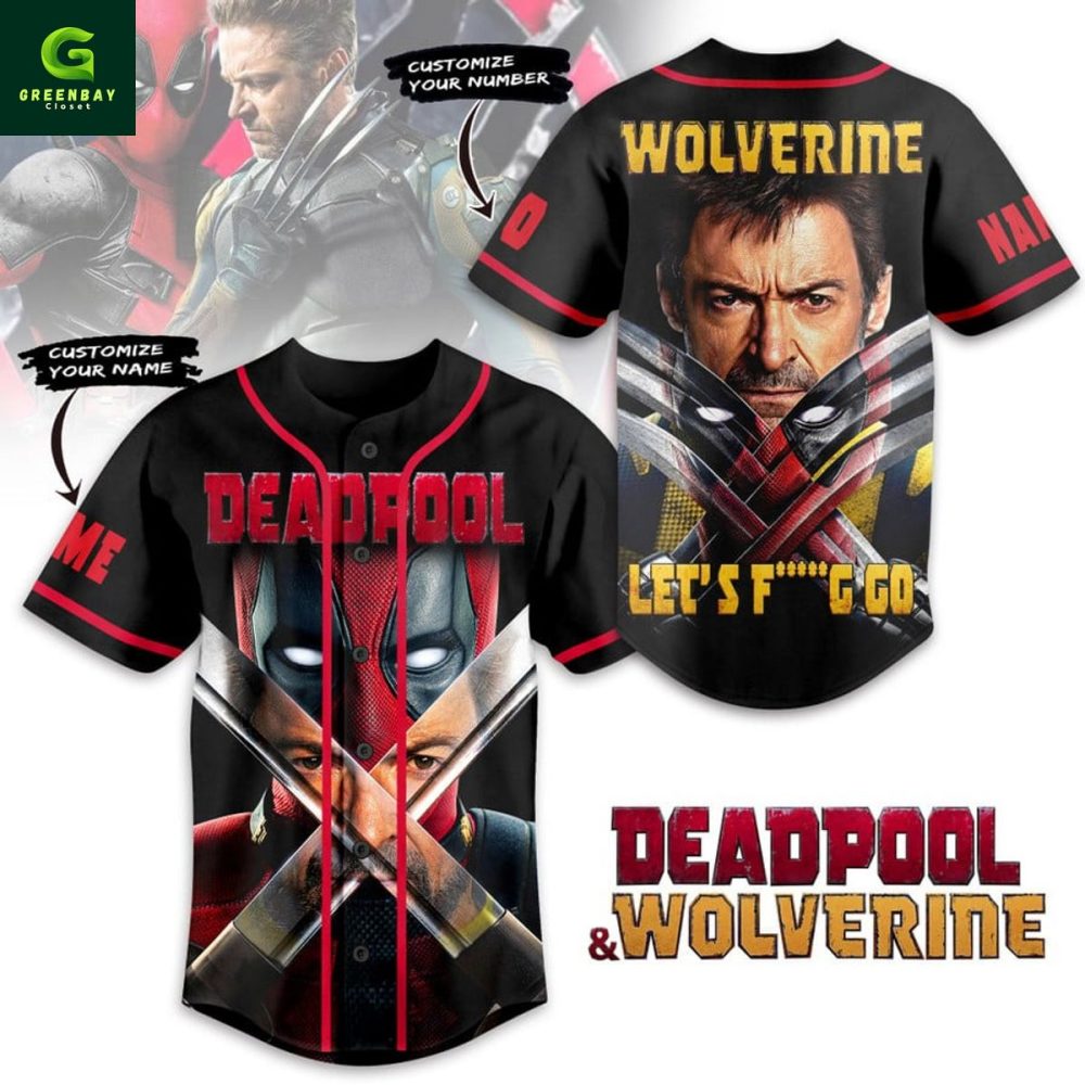 Deadfool Themed Baseball Jersey - Unique Graphic Shirt For Fans - Limited Edition