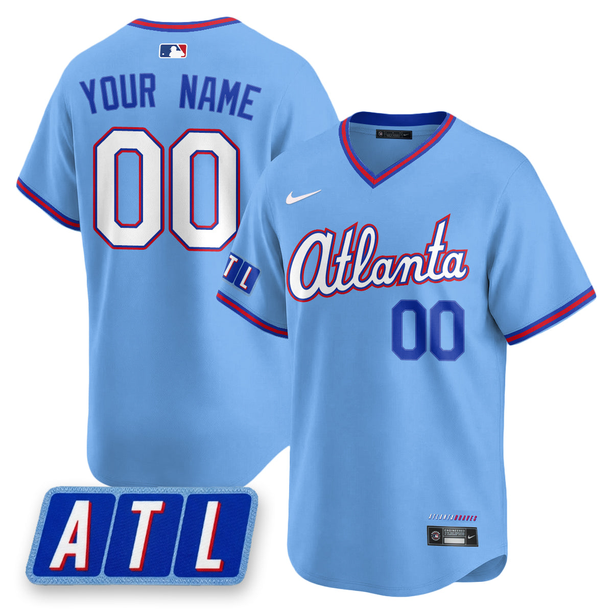 ATL 2026 City Connect Vapor Limited Custom Jersey - All Stitched