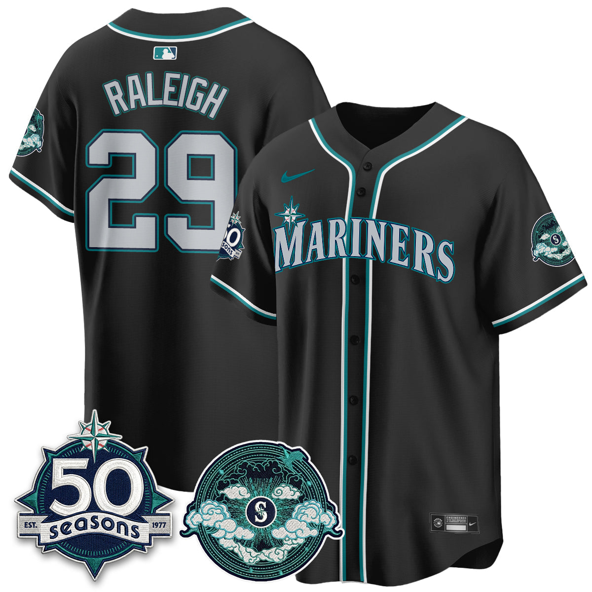 SEA x FW Night Limited Jersey - All Stitched