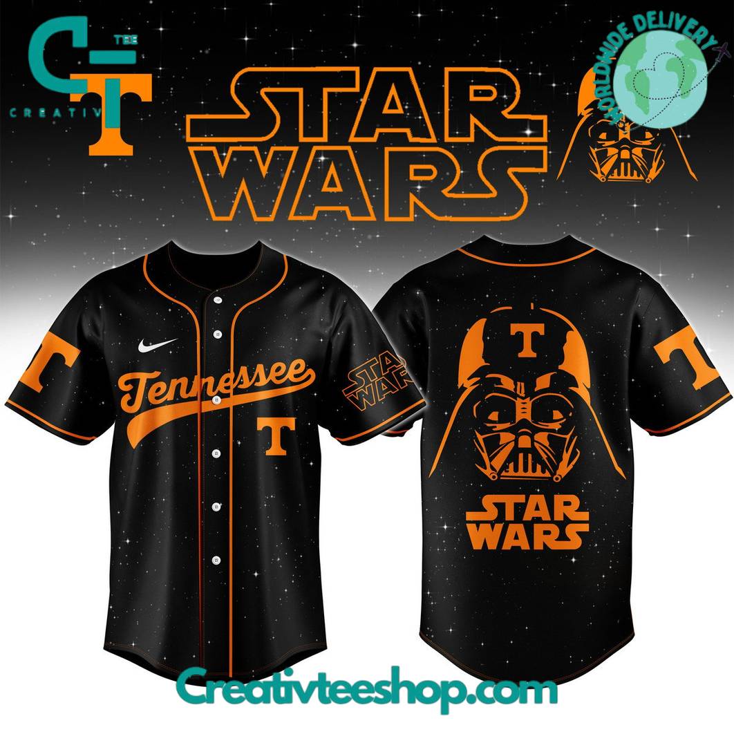 Tennessee Volunteers X Star Wars Special Baseball Jersey