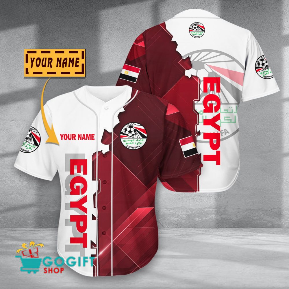 Egypt National Soccer Team Baseball Jersey