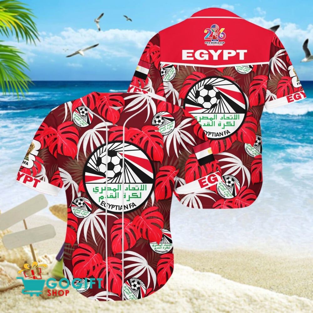Egypt National Soccer Team Baseball Jersey