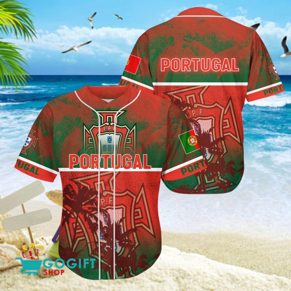 Portugal National Soccer Team Baseball Jersey