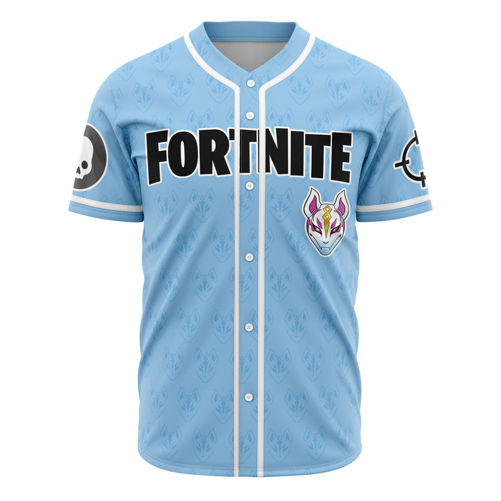 Limited Edition Fortnite Baseball Jersey - Stylish Gamer Apparel For Fans