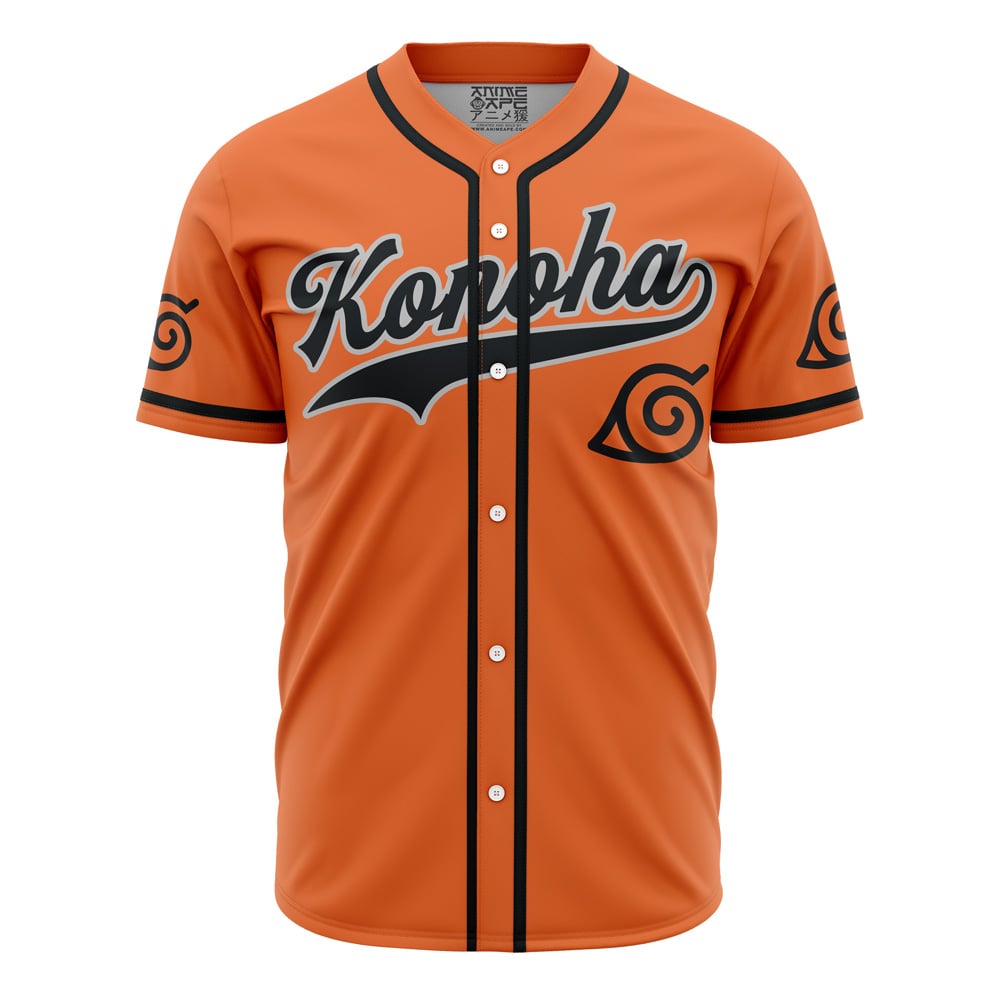Konoha Uzumaki Shippuden Baseball Jersey