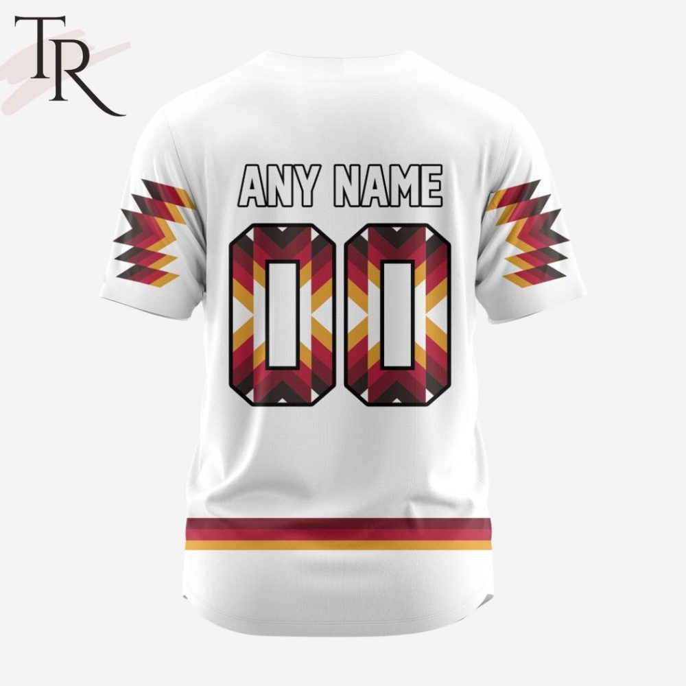 Trendy Tribal Print Sd Baseball Jersey – Unisex Vintage Style, Breathable Fabric