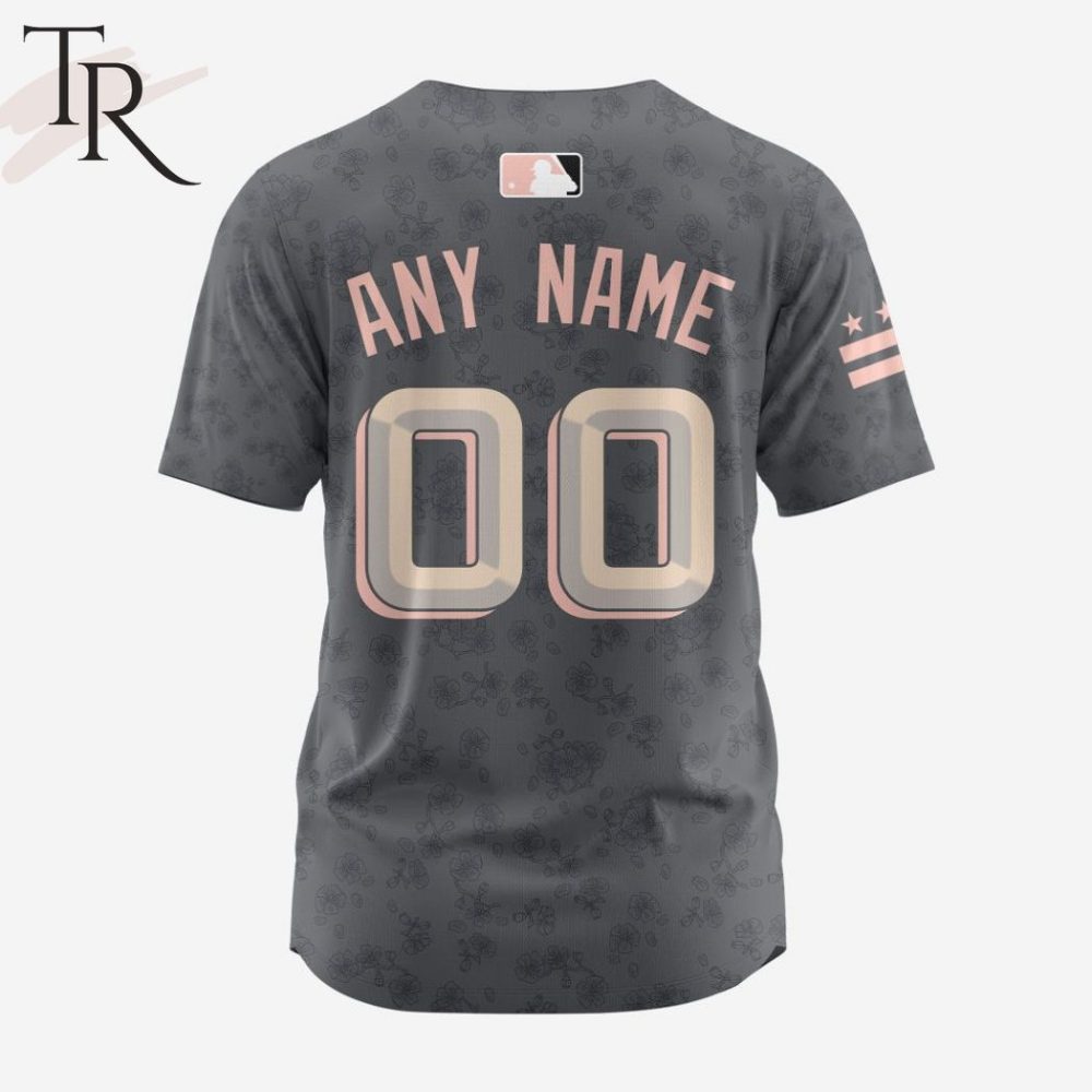 Stylish Gray Floral Baseball Jersey - Wsh Design, Perfect For Sports Fans &amp; Fashion Lovers