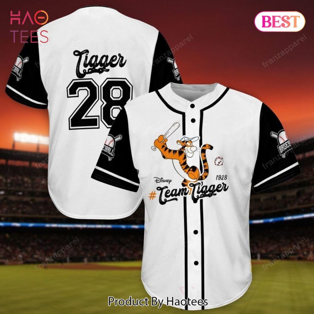 Tigger Baseball Jersey - Disney Team Tigger Limited Edition 1928 - Perfect Gift For Fans!