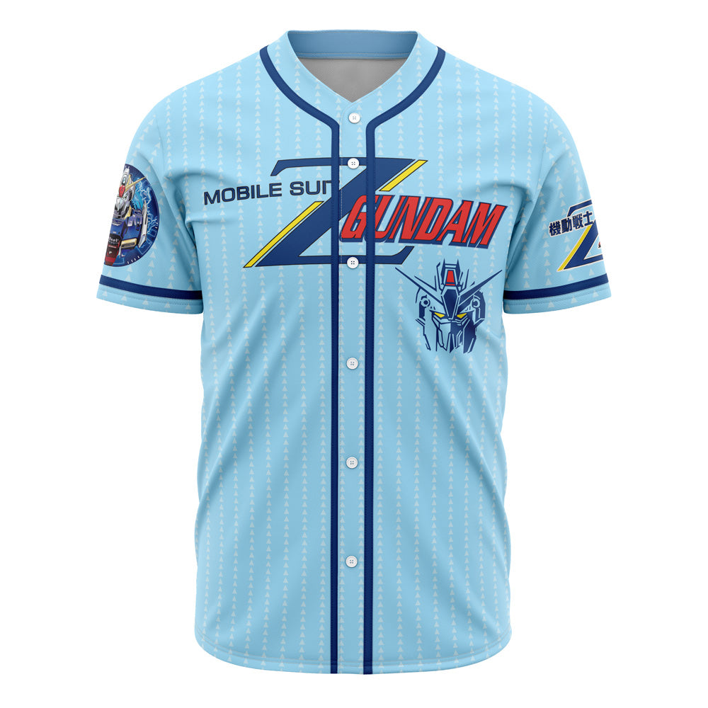 Stylish Mobile Suit Zeta Gundam Baseball Jersey – Anime Fans Must-Have
