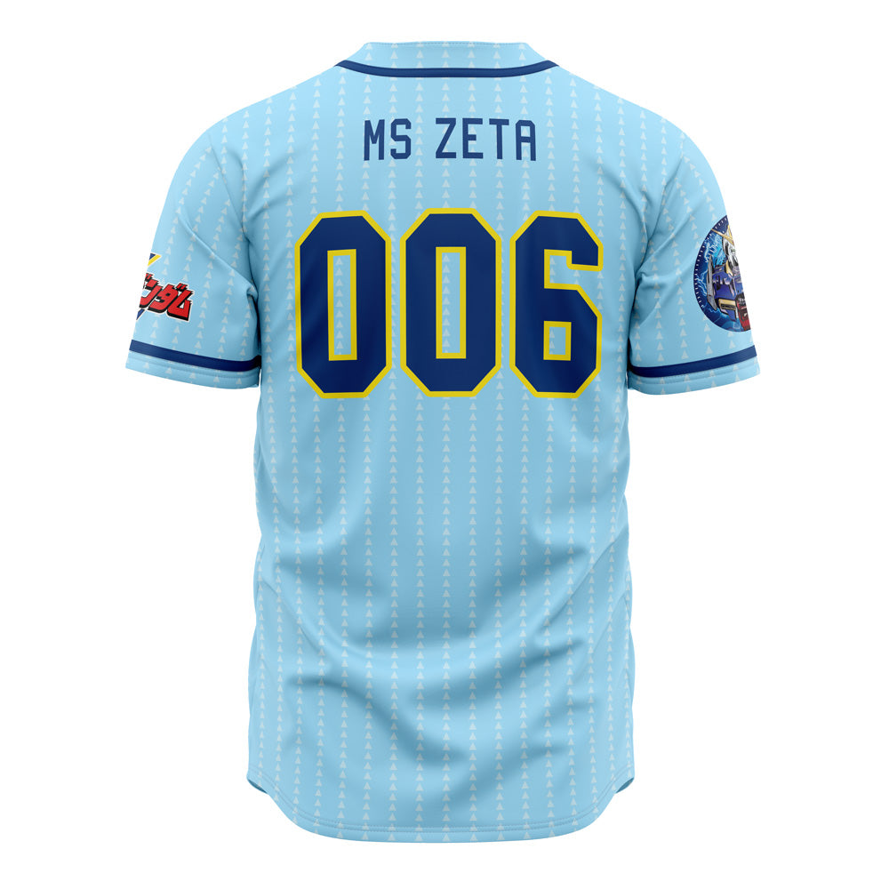 Stylish Mobile Suit Zeta Gundam Baseball Jersey – Anime Fans Must-Have